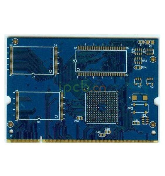 藍(lán)油多層盲孔電路板 藍(lán)油多層盲孔電路板