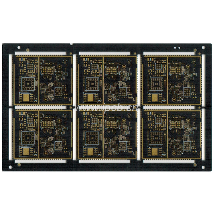 6層二階HDI半孔板 6層二階HDI半孔板