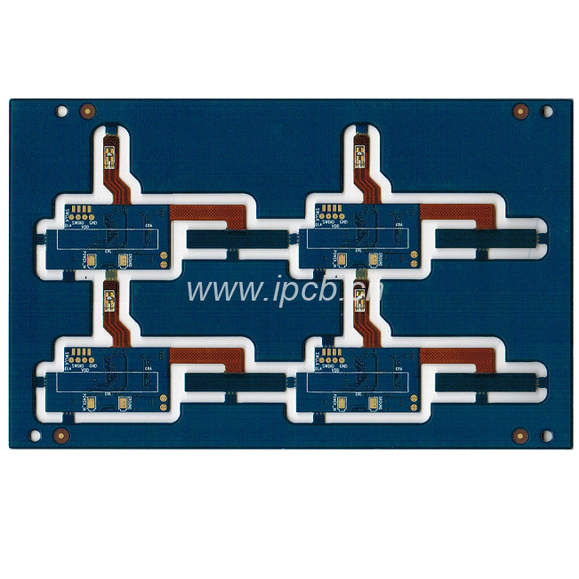 8層軟硬結(jié)合板 8層軟硬結(jié)合板