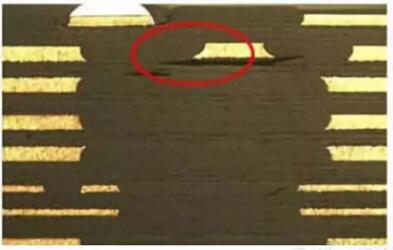 爆板分層切片圖 爆板分層切片圖