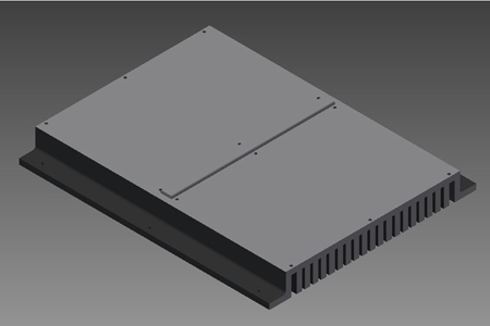 散熱底座外形結(jié)構(gòu)圖 散熱底座外形結(jié)構(gòu)圖