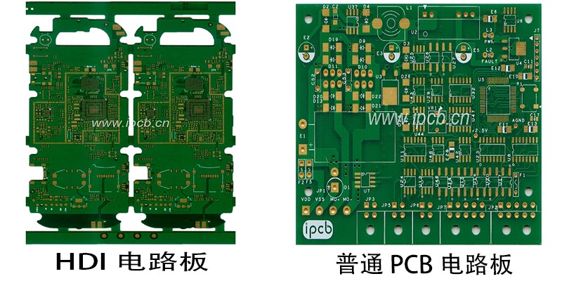 HDI電路板和普通PCB電路板的區(qū)別 HDI電路板和普通PCB電路板的區(qū)別