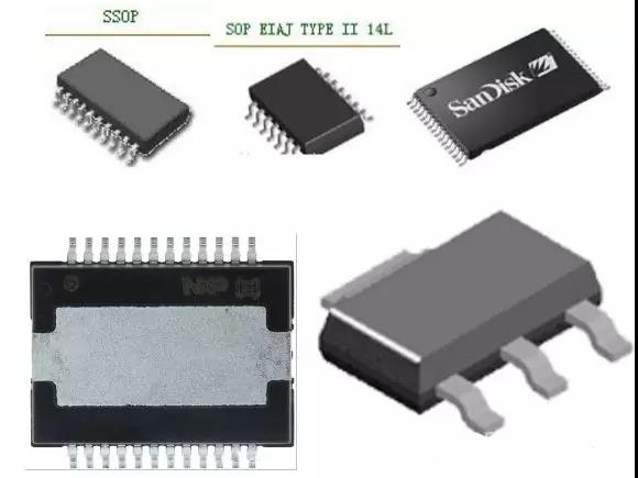 21、MFP(mini flat package)小形扁平封裝