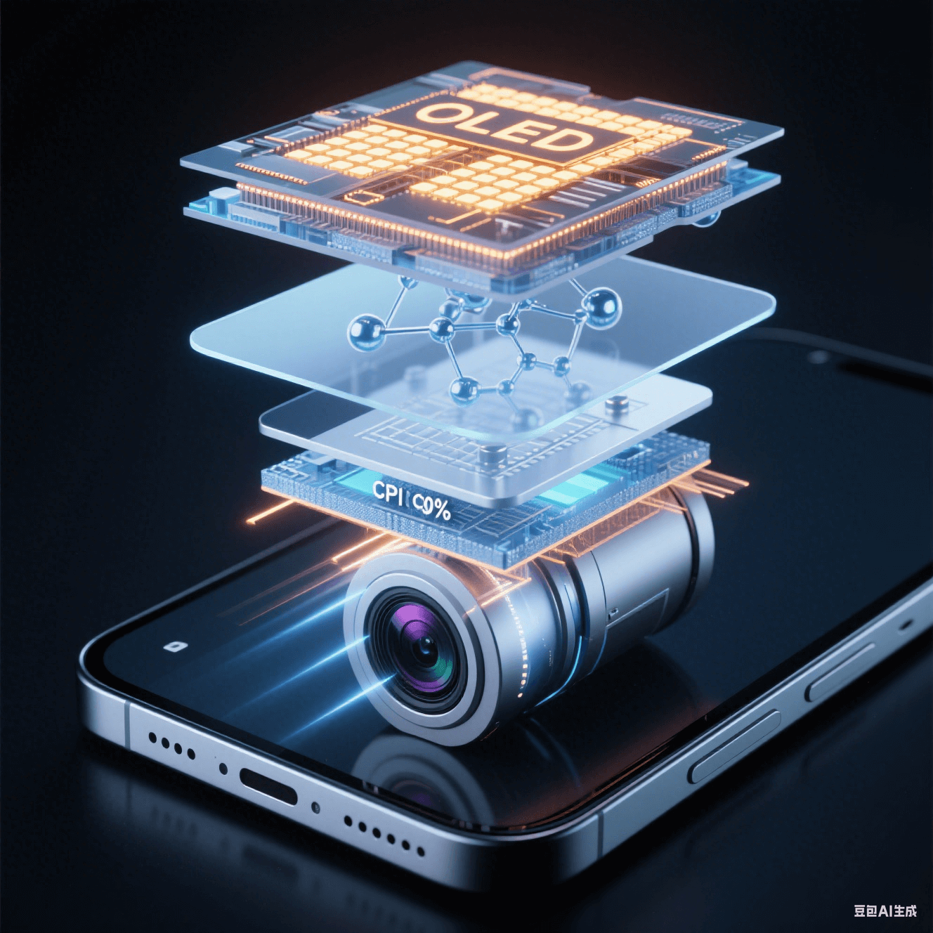 屏下攝像頭技術(shù)剖面:無色聚酰亞胺膜 (透光率 90%) 實現(xiàn)光學(xué)與拍攝雙重優(yōu)化 屏下攝像頭技術(shù)剖面:無色聚酰亞胺膜 (透光率 90%) 實現(xiàn)光學(xué)與拍攝雙重優(yōu)化