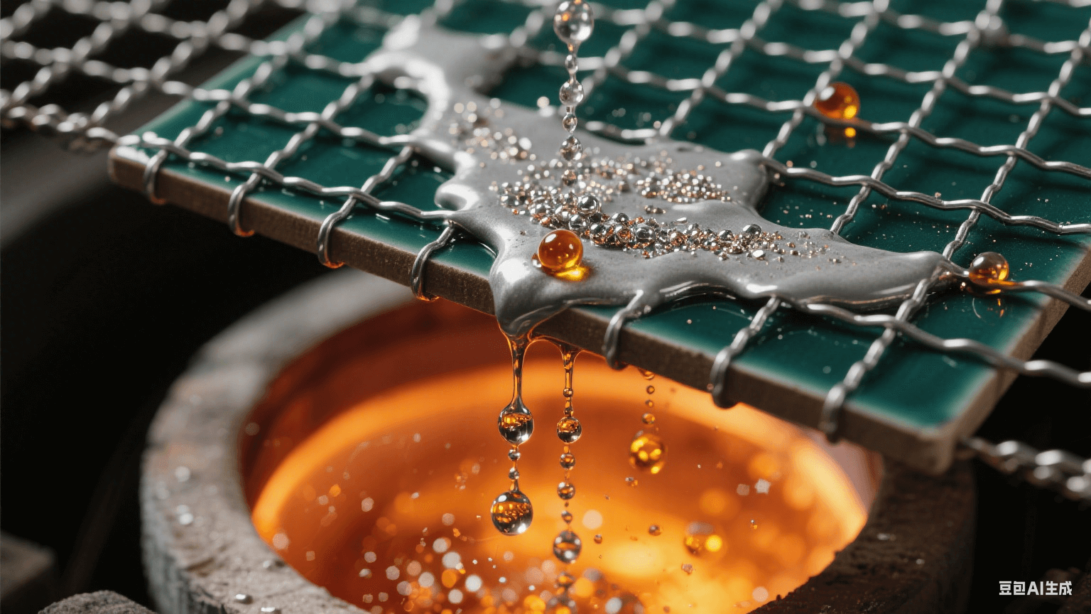 捕捉金屬漿料透過(guò)絲網(wǎng)沉積的動(dòng)態(tài)過(guò)程 捕捉金屬漿料透過(guò)絲網(wǎng)沉積的動(dòng)態(tài)過(guò)程