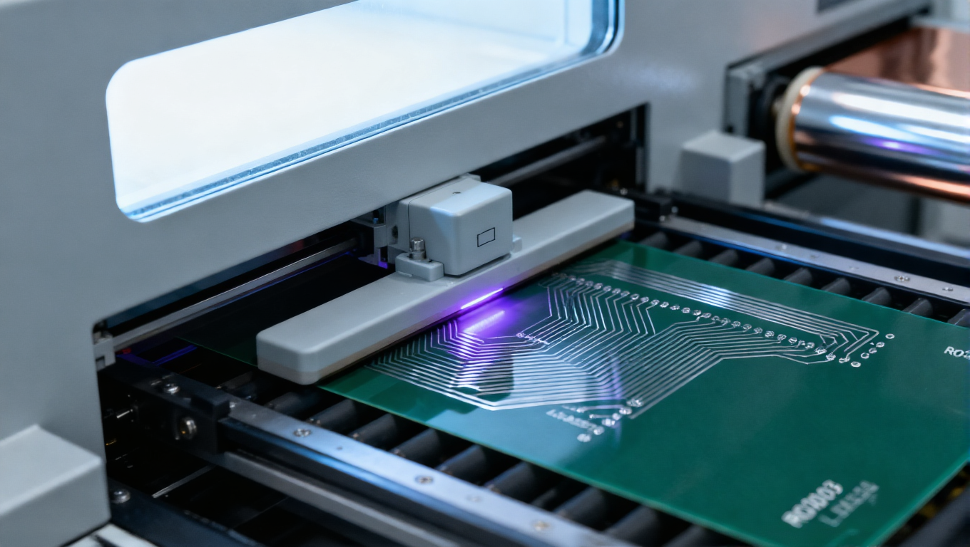 衛(wèi)星通信高頻板 LDI 工藝場景，0.076mm 線寬精度 + HVLP 銅箔實現(xiàn)阻抗偏差 ±5%