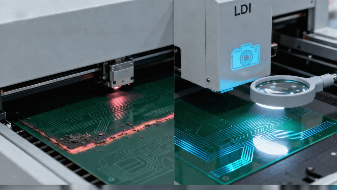 石墨烯基板激光雕刻場(chǎng)景，AI自適應(yīng)能量調(diào)節(jié)減少85%殘?jiān)殡姴▌?dòng)±0.1