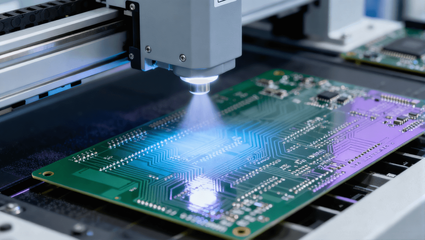 PCB超薄OSP膜場(chǎng)景，0.1-0.2μm低VOC膜適配0.05mm線寬超密PCB