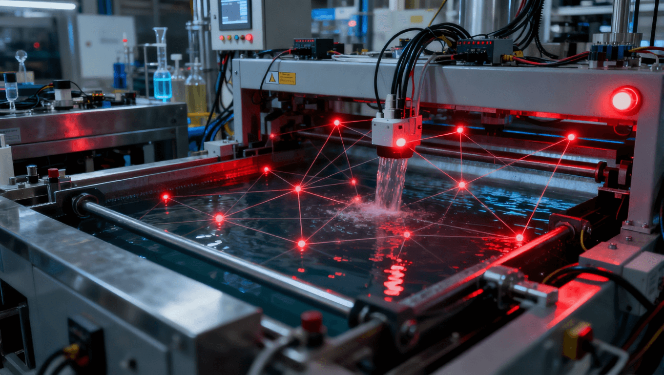 沉銅工藝質(zhì)量預(yù)測與異常預(yù)警物聯(lián)網(wǎng)系統(tǒng)實(shí)時監(jiān)控場景 沉銅工藝質(zhì)量預(yù)測與異常預(yù)警物聯(lián)網(wǎng)系統(tǒng)實(shí)時監(jiān)控場景