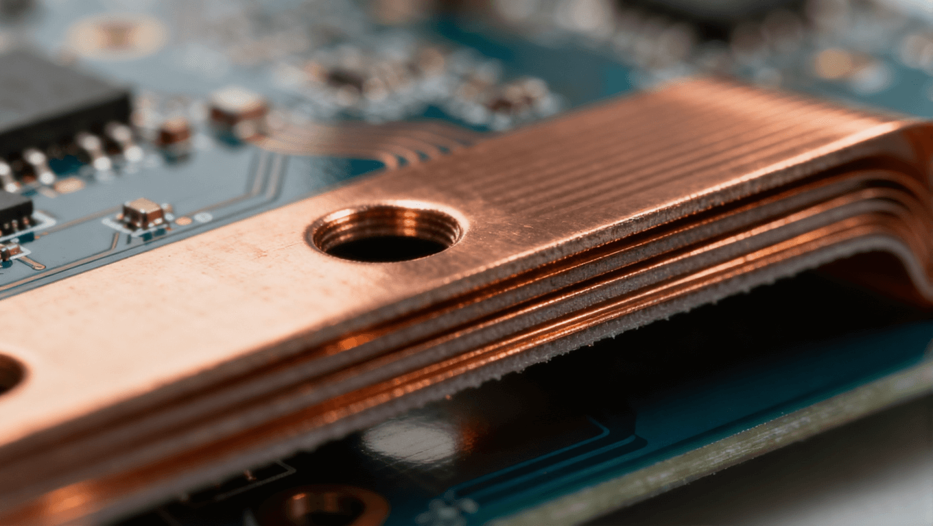 優(yōu)化后剛撓結(jié)合板沉銅層均勻性與孔壁結(jié)合力提升微觀視圖 優(yōu)化后剛撓結(jié)合板沉銅層均勻性與孔壁結(jié)合力提升微觀視圖