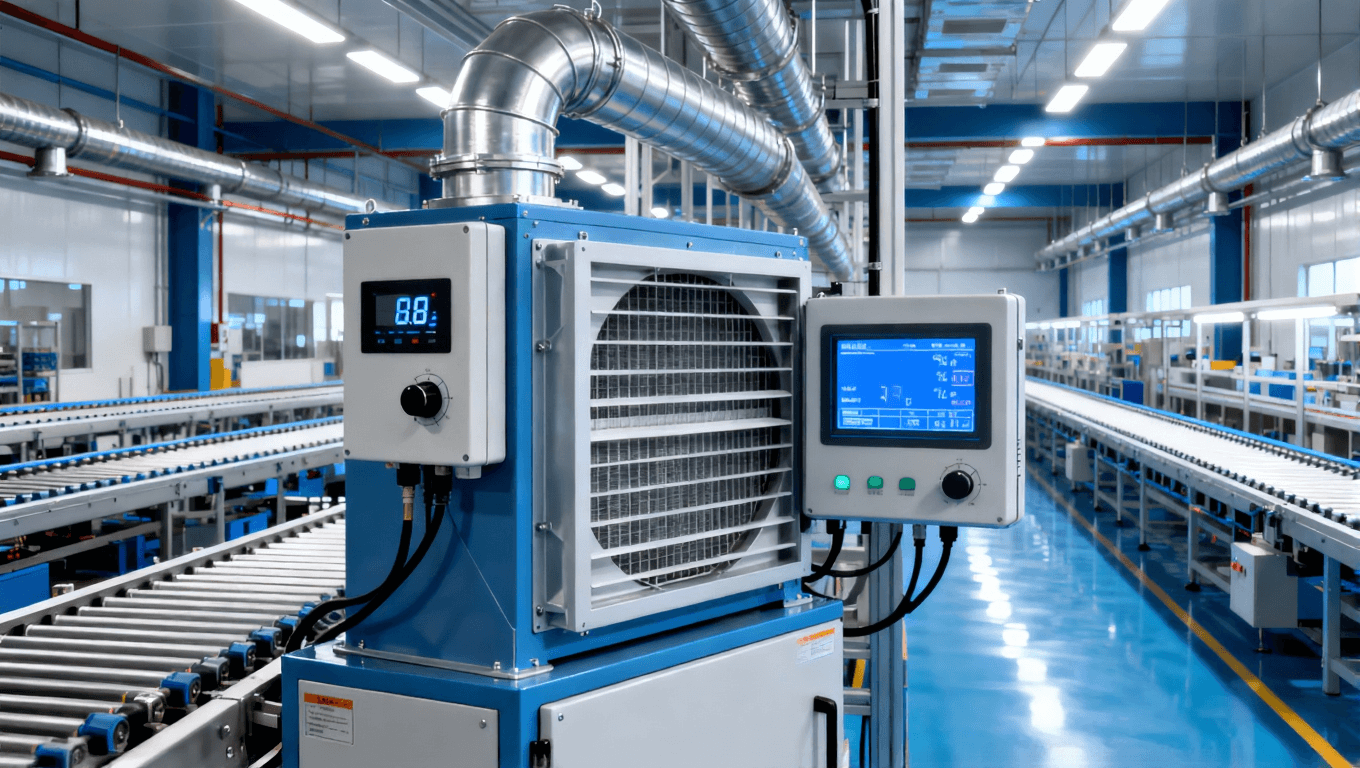 濕度與空氣質(zhì)量控制系統(tǒng)，確保最佳鍍鎳金工藝環(huán)境，車間環(huán)境整潔現(xiàn)代