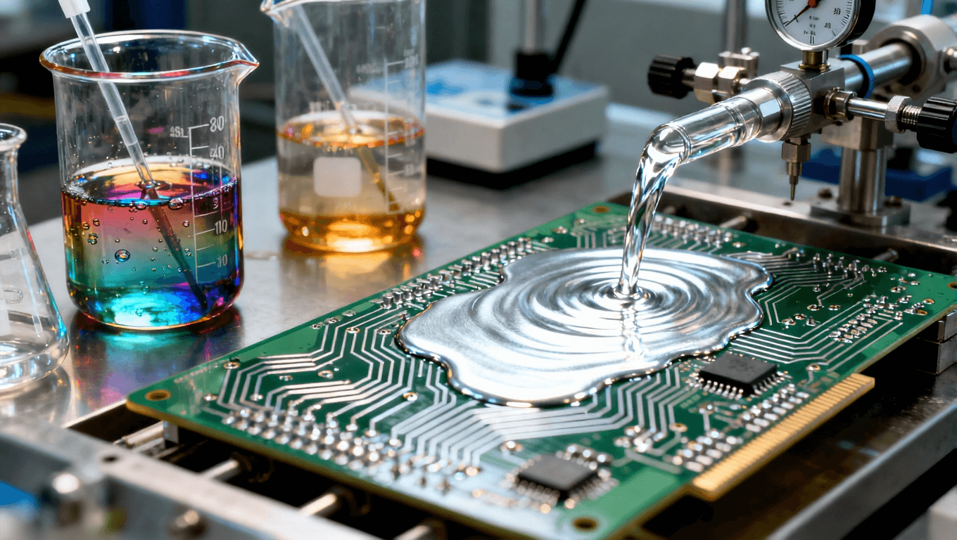 鍍液成分與溶液穩(wěn)定性，影響電路板鍍鎳金效果的關鍵