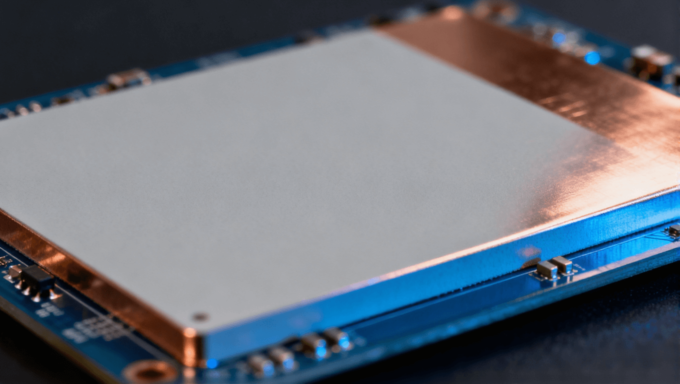 采用銅陶瓷復(fù)合結(jié)構(gòu)的氮化鋁陶瓷封裝基板在側(cè)光下呈現(xiàn)堅(jiān)硬致密的質(zhì)感 采用銅陶瓷復(fù)合結(jié)構(gòu)的氮化鋁陶瓷封裝基板在側(cè)光下呈現(xiàn)堅(jiān)硬致密的質(zhì)感