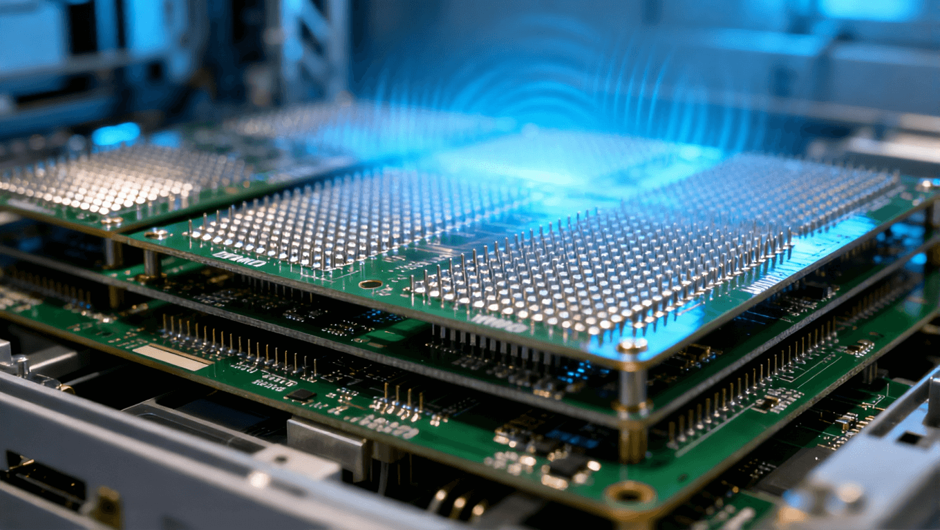 5G毫米波通信設(shè)備內(nèi)部高頻電路板與天線陣列結(jié)構(gòu)特寫 5G毫米波通信設(shè)備內(nèi)部高頻電路板與天線陣列結(jié)構(gòu)特寫